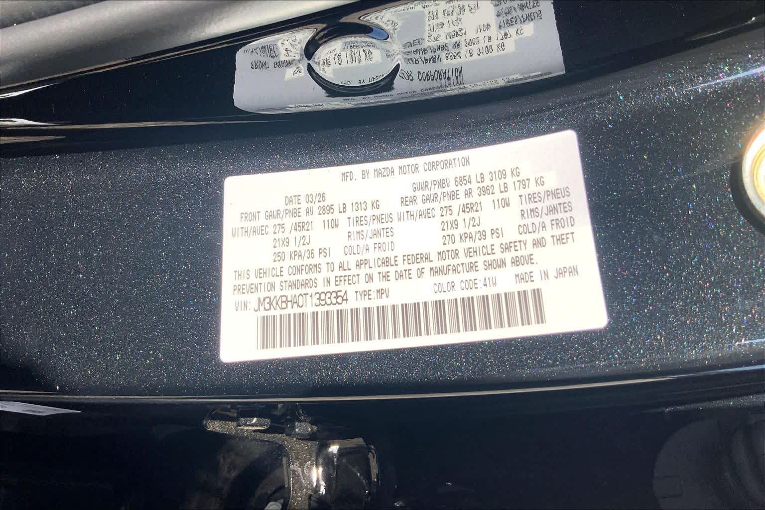New 2026 Jet Black Mica Mazda Preferred AWD image 21
