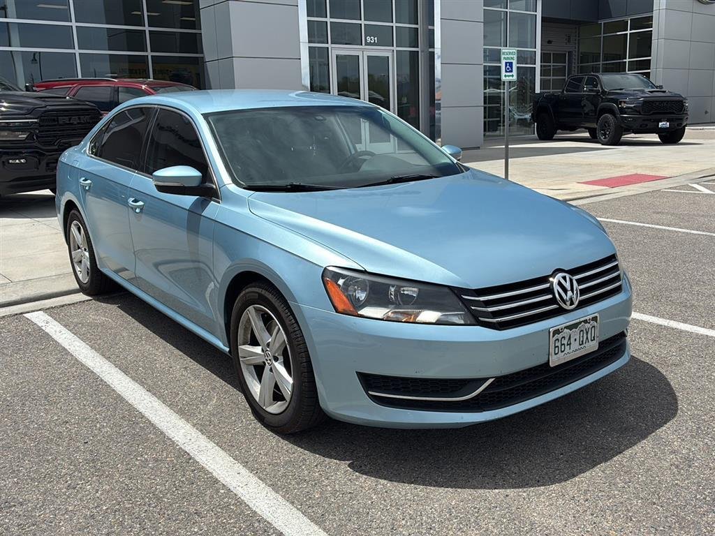 Used 2013 Volkswagen Passat SE with VIN 1VWBP7A36DC060484 for sale in Salida, CO