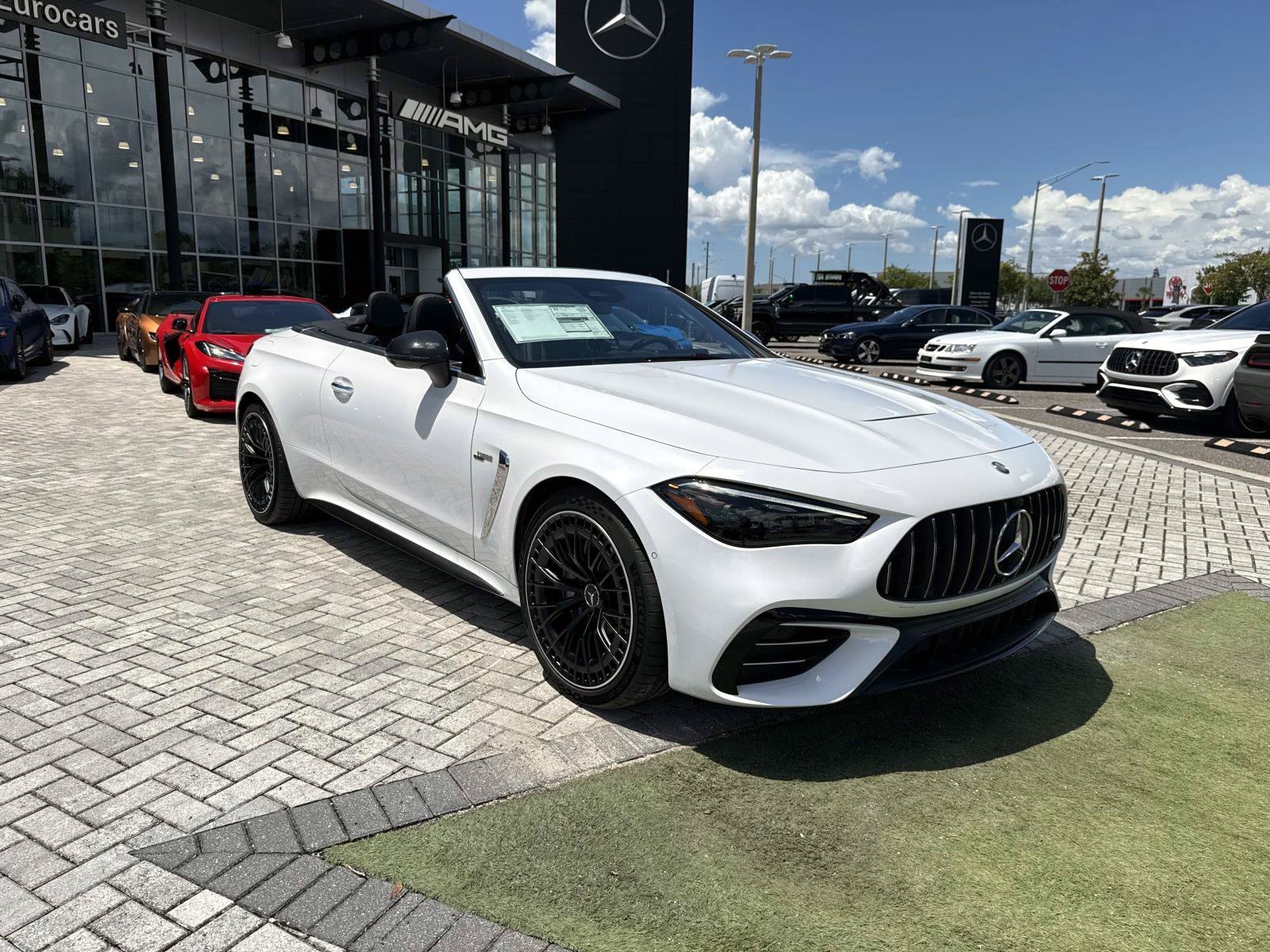 New 2027 Moonlight White Mercedes-Benz AMG®  53 4MATIC+ Cabriolet image 7