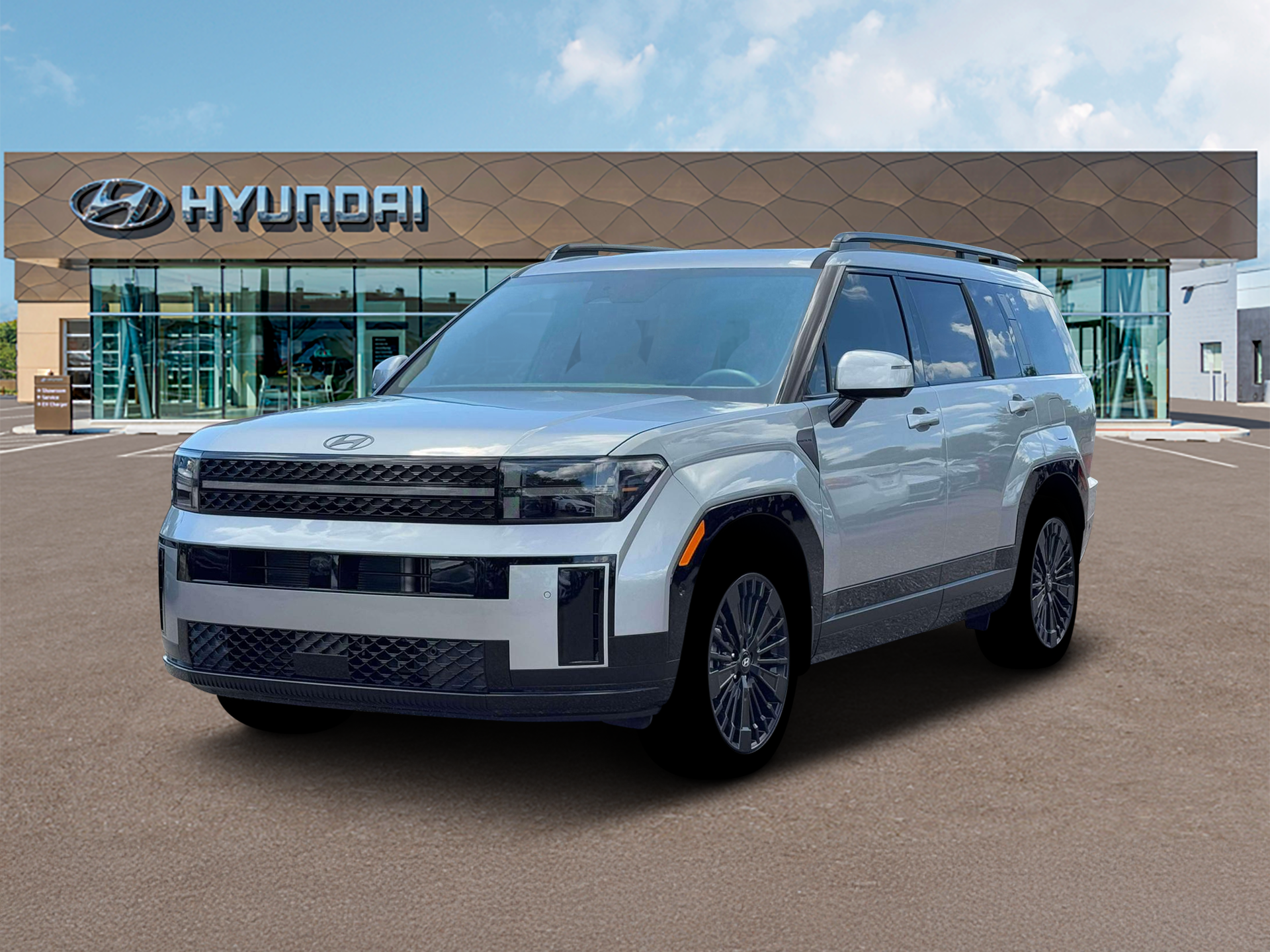 New 2026 Shimmering Silver Hyundai Calligraphy image 1