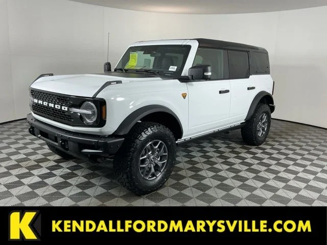New 2025 Oxford White Ford Badlands image 1