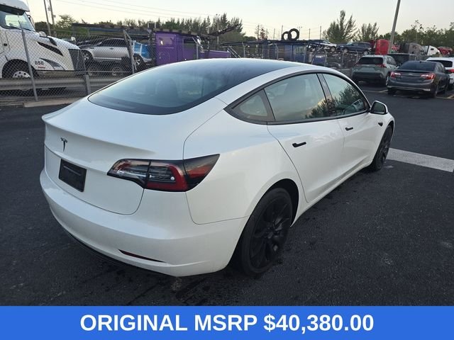 Used 2023 Tesla Model 3 Base with VIN 5YJ3E1EAXPF498337 for sale in Delray Beach, FL