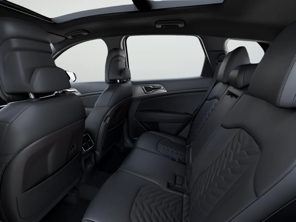 New 2027 Glacial White Pearl / Black Ro Kia X-Line image 13