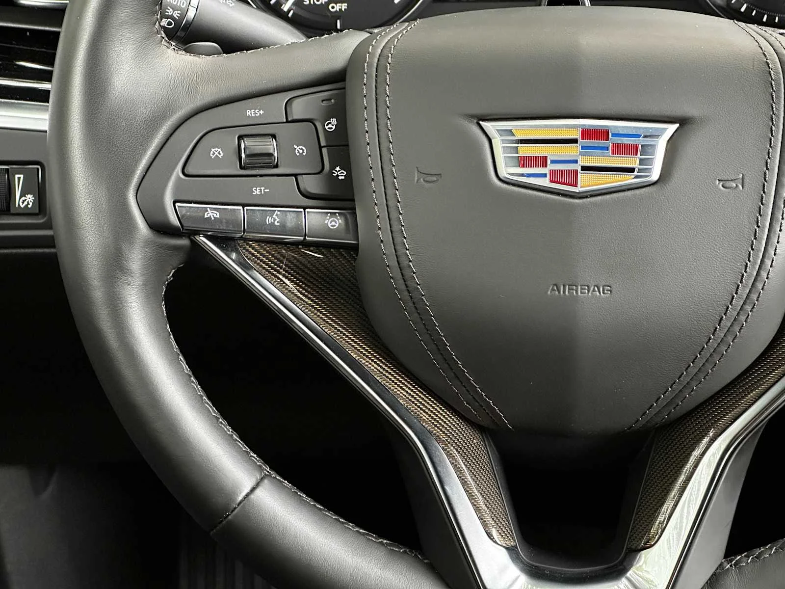 Certified Used 2025 Stellar Black Metallic Cadillac Premium Luxury image 19