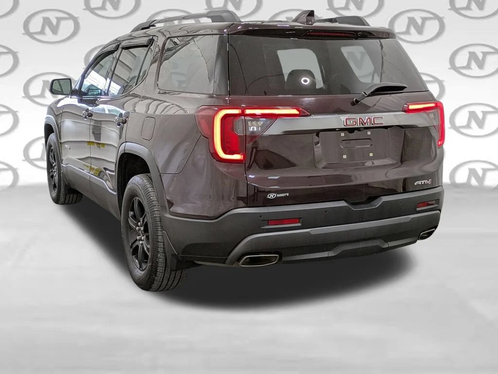 Used 2021 RED MAHOGANY METALLIC GMC AT4 image 7