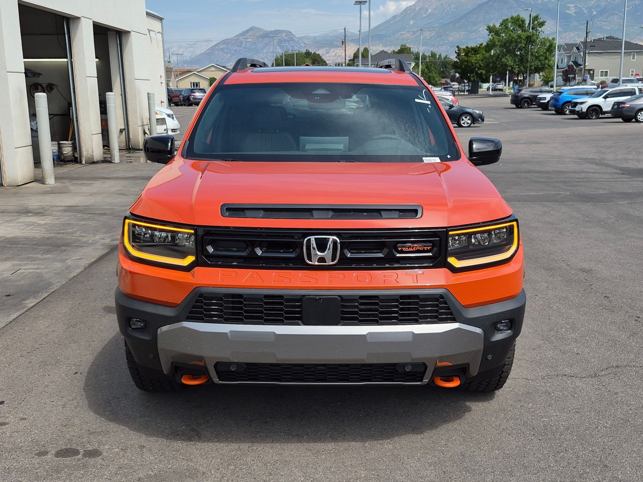 New 2026 Sunset Orange Honda TrailSport Elite image 9