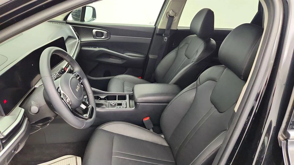 Used 2024 Ebony Black Kia S FWD w/ Panoramic Sunroof Pkg image 19