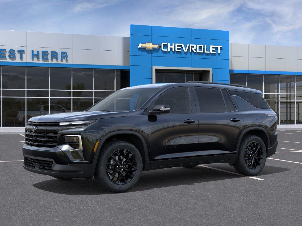 Used 2026 Mosaic Black Metallic Chevrolet AWD LT image 2