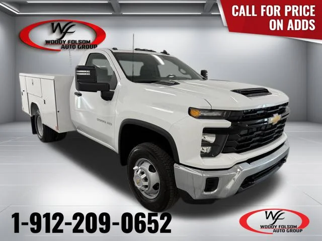 New 2026 Summit White Chevrolet Work Truck image 1