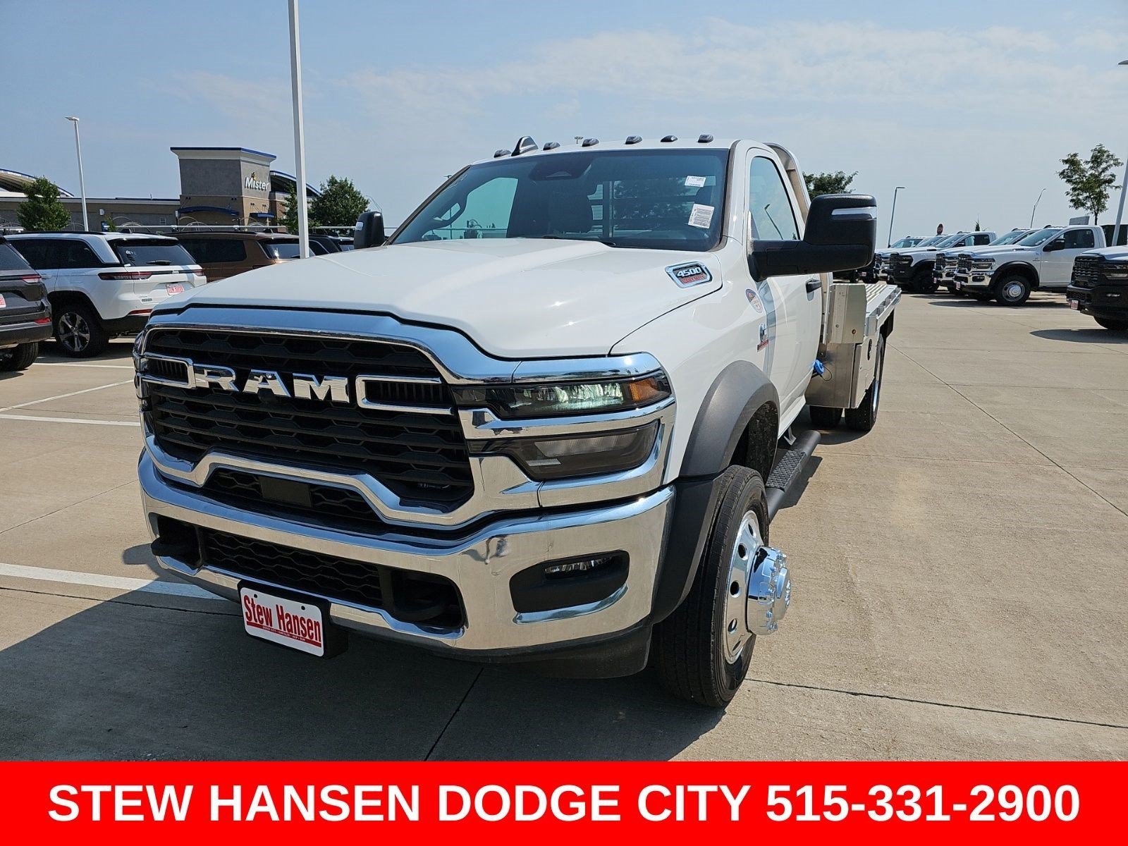 New 2026 Bright White Clearcoat Ram Tradesman image 1