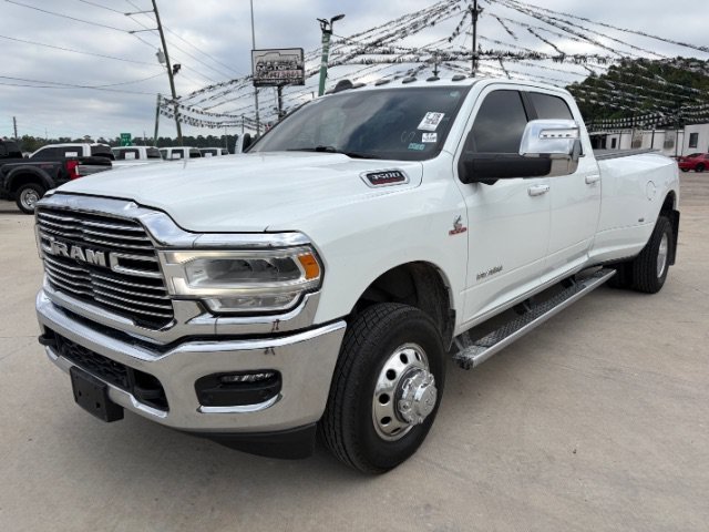 Used 2023 Bright White Clearcoat Ram Laramie image 1