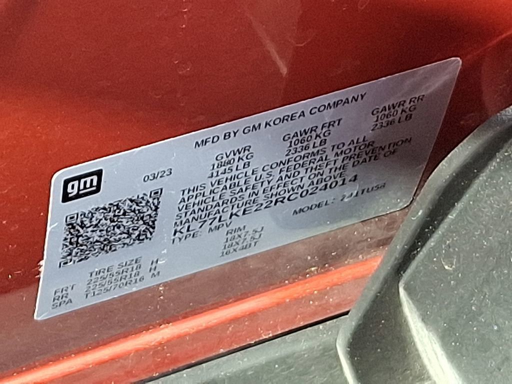Certified Used 2024 Cayenne Orange Metallic Chevrolet ACTIV image 28