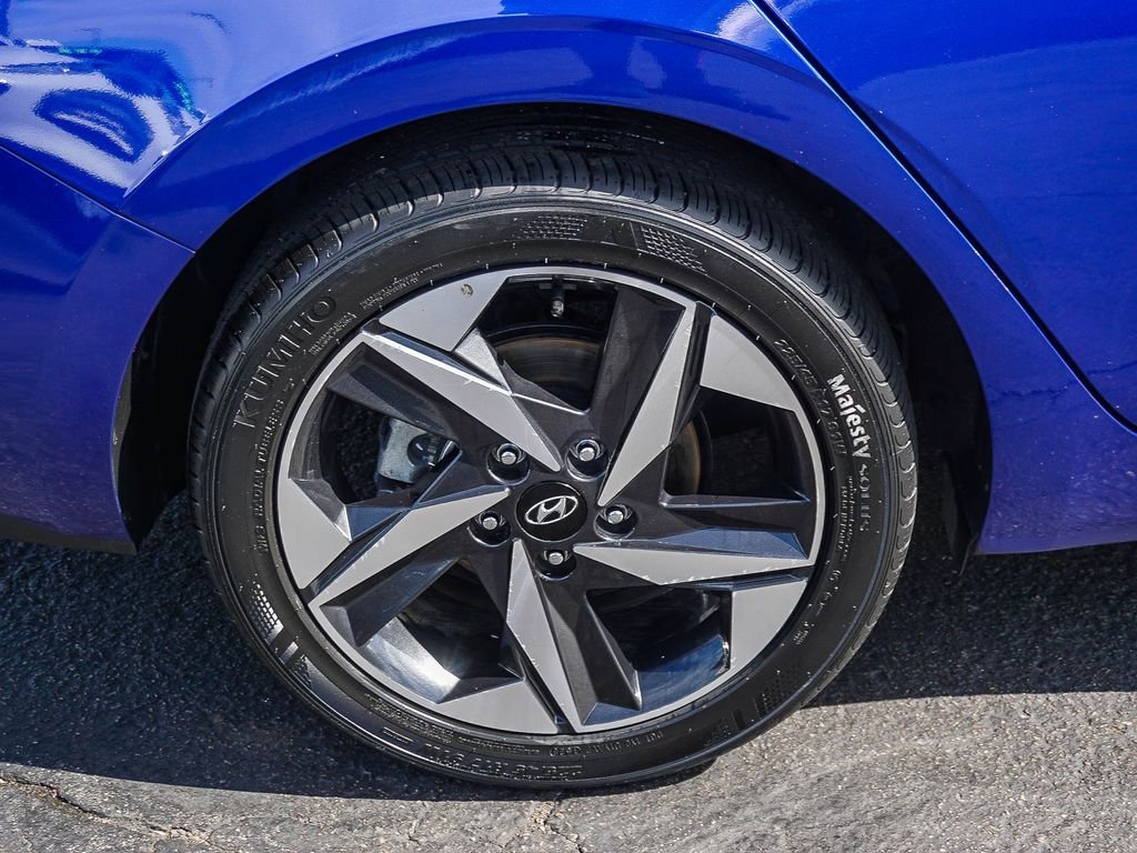Certified Used 2023 Blue Hyundai SEL image 8