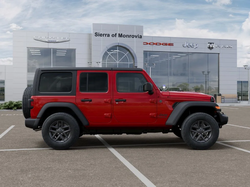 New 2026 Firecracker Red Clear-Coat Exterior Paint Jeep Sport S image 21