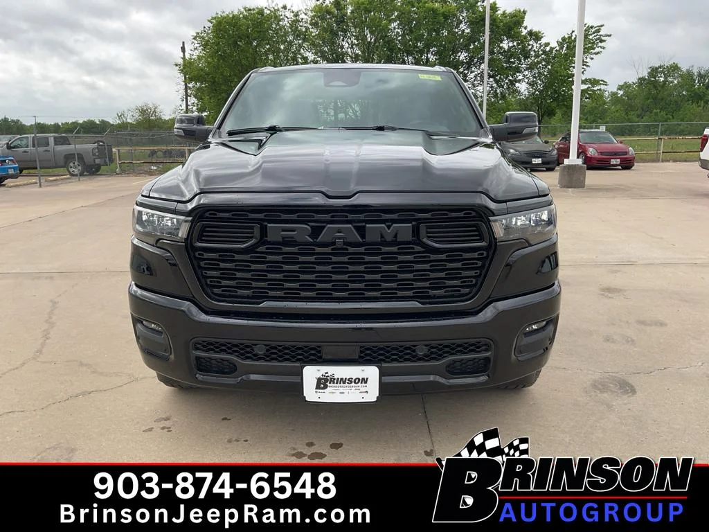 New 2026 Diamond Black Crystal Pearlcoat Ram Lone Star image 2