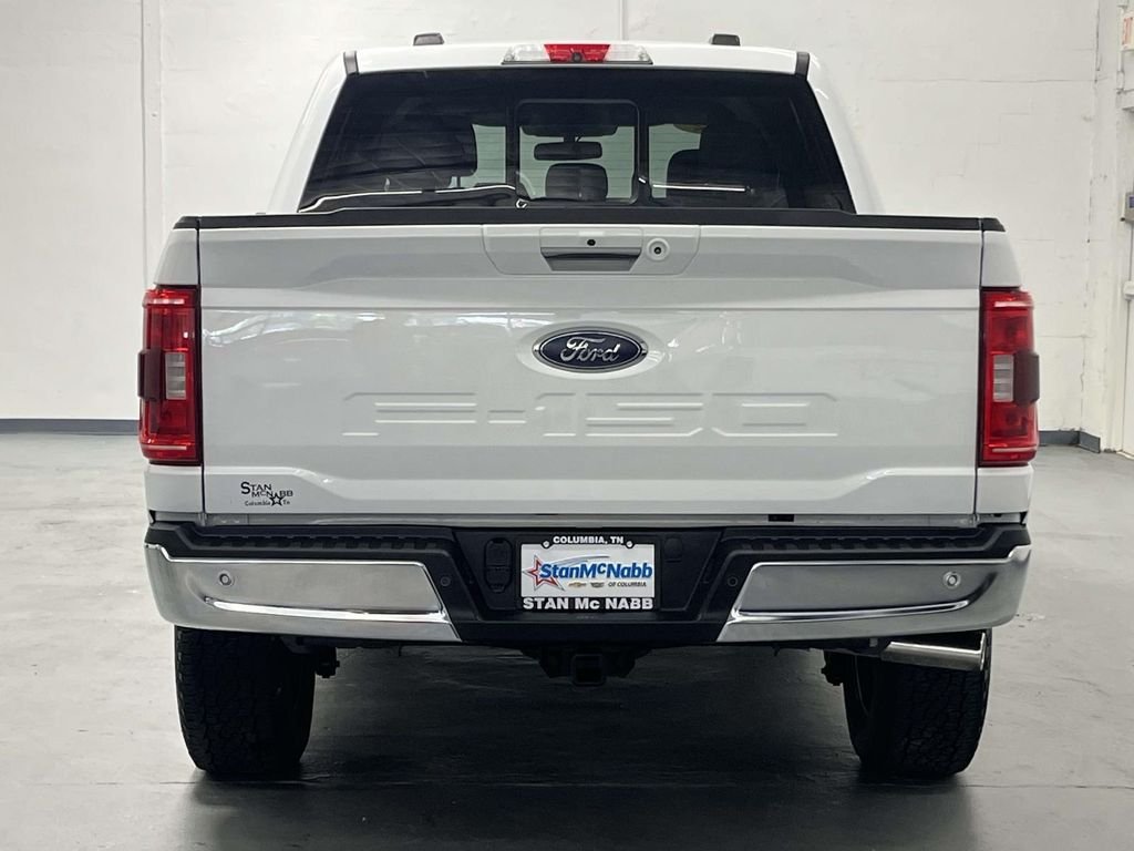 Used 2022 Oxford White Ford XLT Super Crew  4x4 5.0L 1 Owner 302A image 7