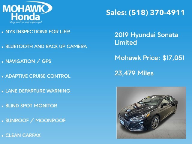 Used 2019 Phantom Black Hyundai Limited image 7