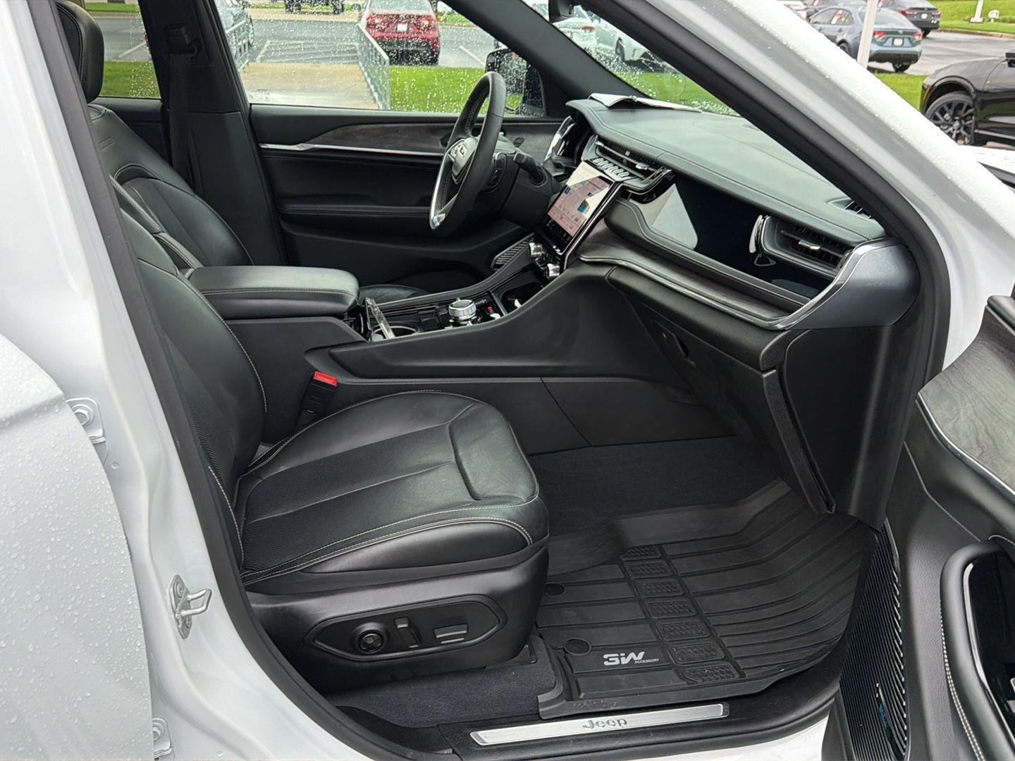 Used 2023 Bright White Clearcoat Jeep Overland image 16