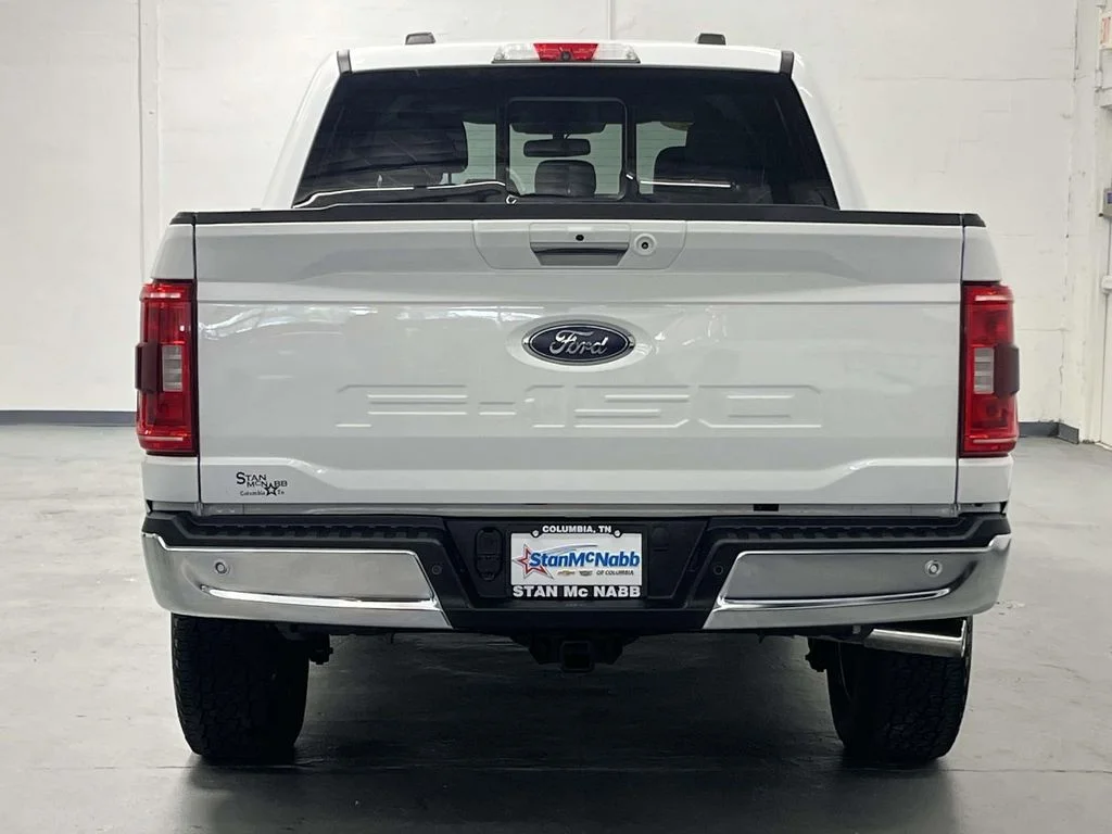 Used 2022 Oxford White Ford XLT Super Crew  4x4 5.0L 1 Owner 302A image 7