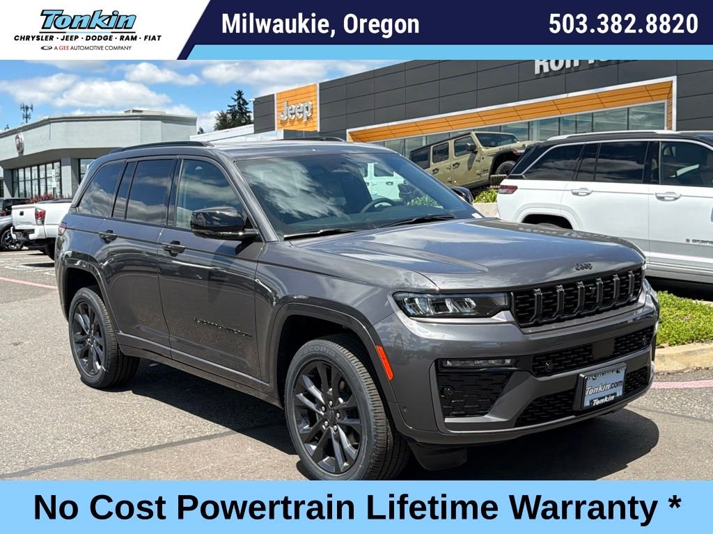 New 2026 Baltic Gray Metallic Clear-Coat Exterior Paint Jeep Limited Reserve image 1