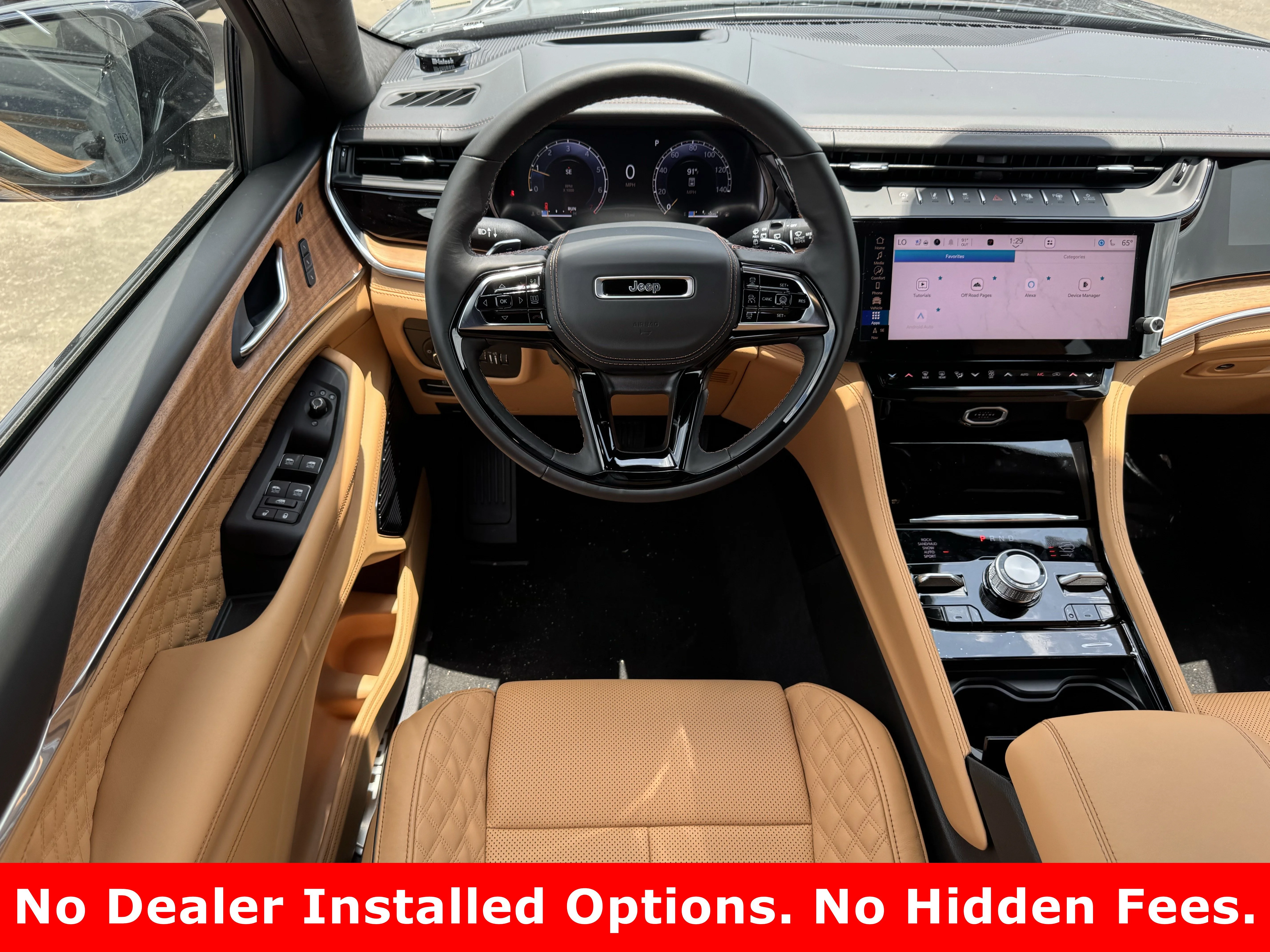 New 2026 Diamond Black Crystal Pearlcoat Jeep Summit image 13