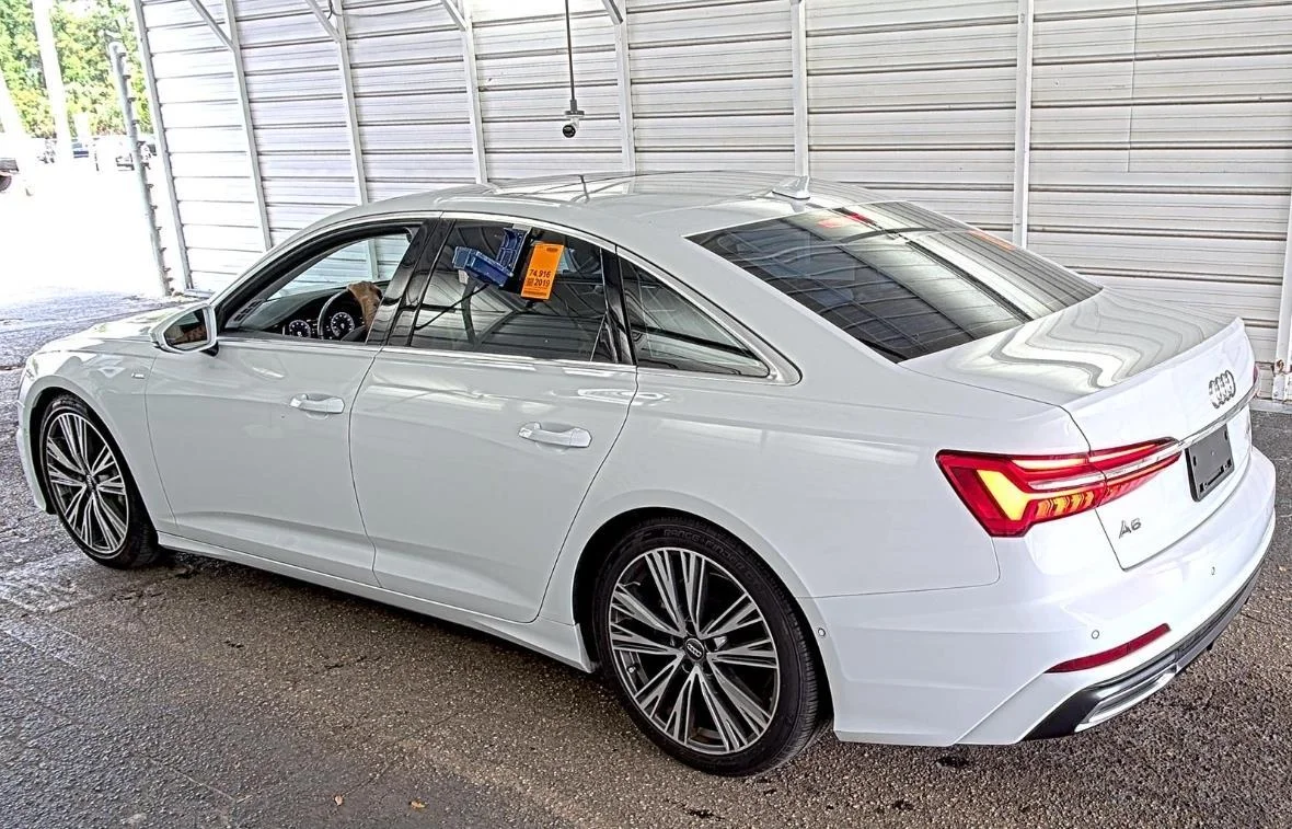 Used 2019 Glacier White Metallic Audi Premium Plus image 3