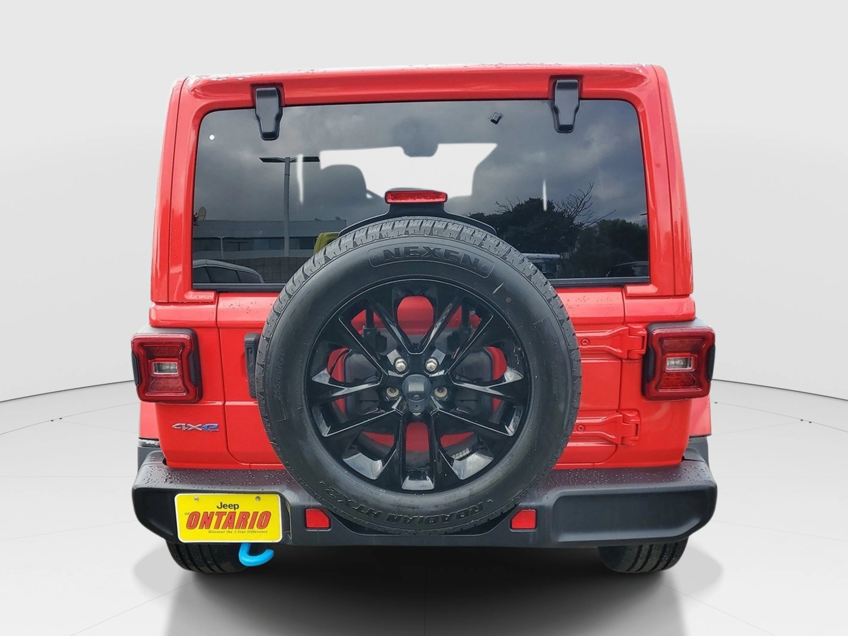 Used 2024 Red Jeep Sahara 4xe image 4