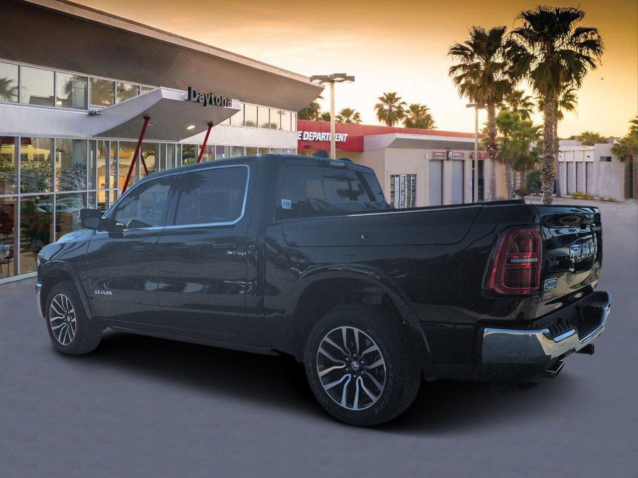 Certified Used 2025 Diamond Black Ram Longhorn image 5