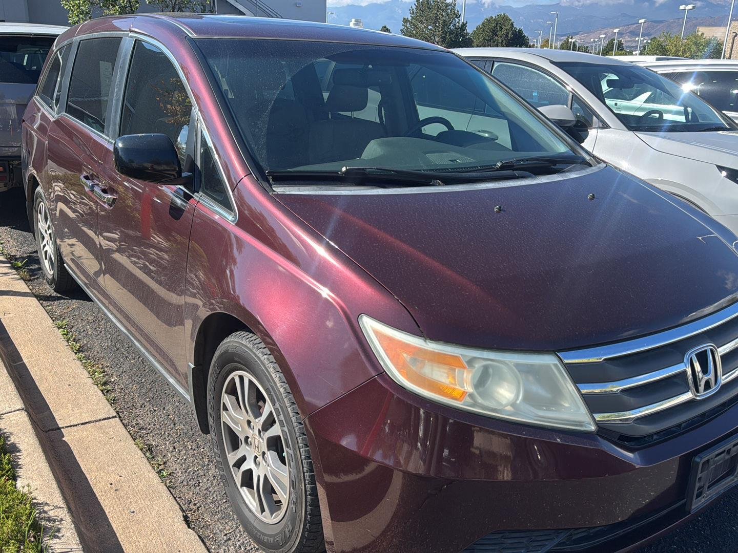 Used 2012 Dark Cherry Pearl II Honda EX-L image 2