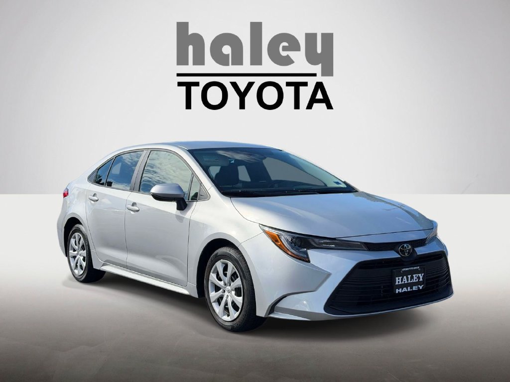 Certified Used 2025 Silver Toyota LE image 1