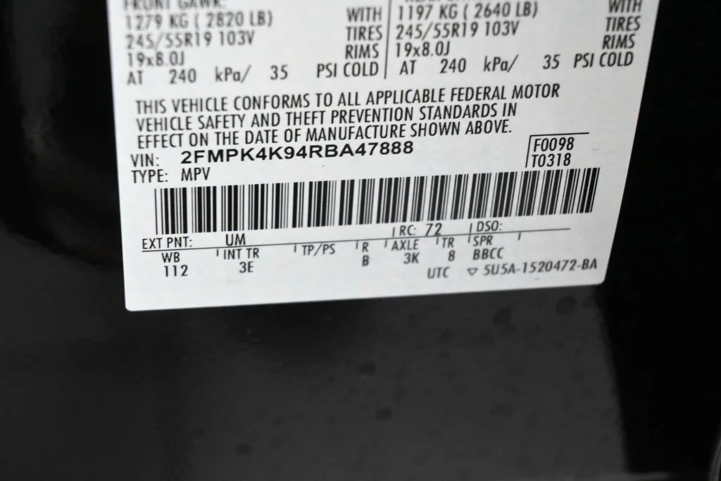 Used 2024 Black Metallic Ford Titanium image 19