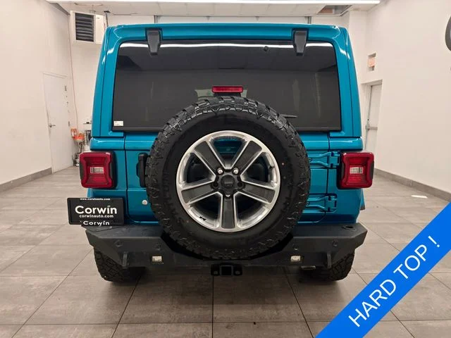 Used 2020 Bikini Pearlcoat Jeep Unlimited Sahara image 4