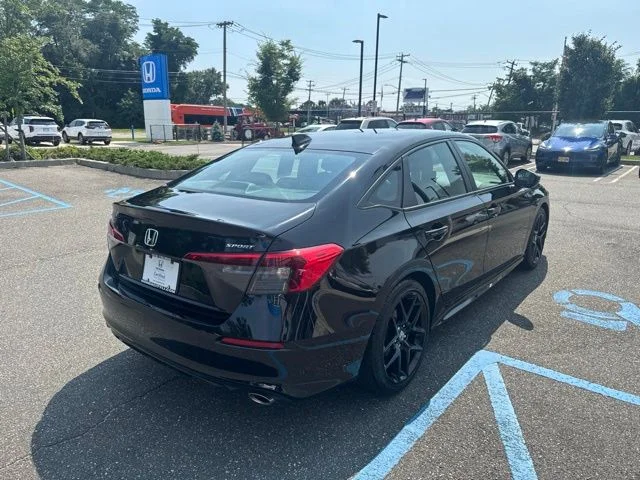 Certified Used 2023 Crystal Black Pearl Honda Sport image 8