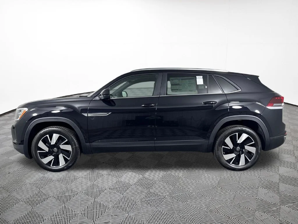 New 2026 Black Volkswagen SE w/Technology image 2