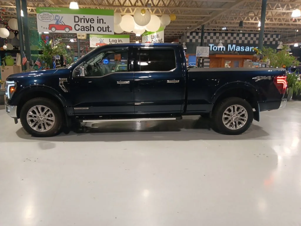 Certified Used 2024 Blue Metallic Ford Lariat image 17
