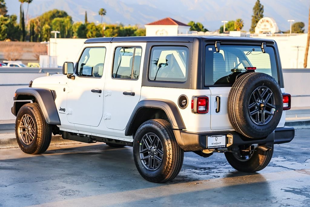 New 2026 Bright White Clearcoat Jeep Sport image 7