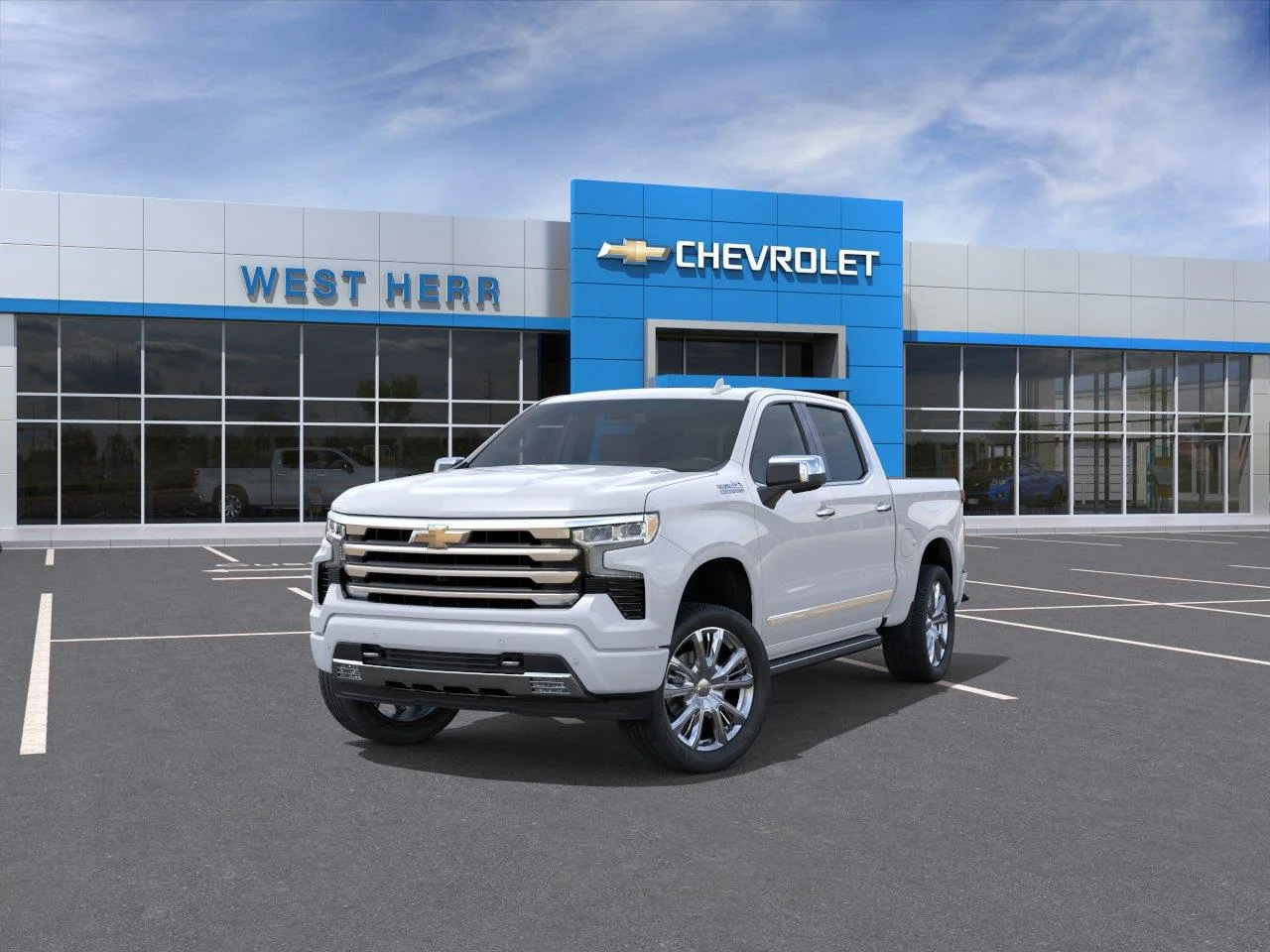 New 2026 Polar White Tricoat Chevrolet High Country image 8