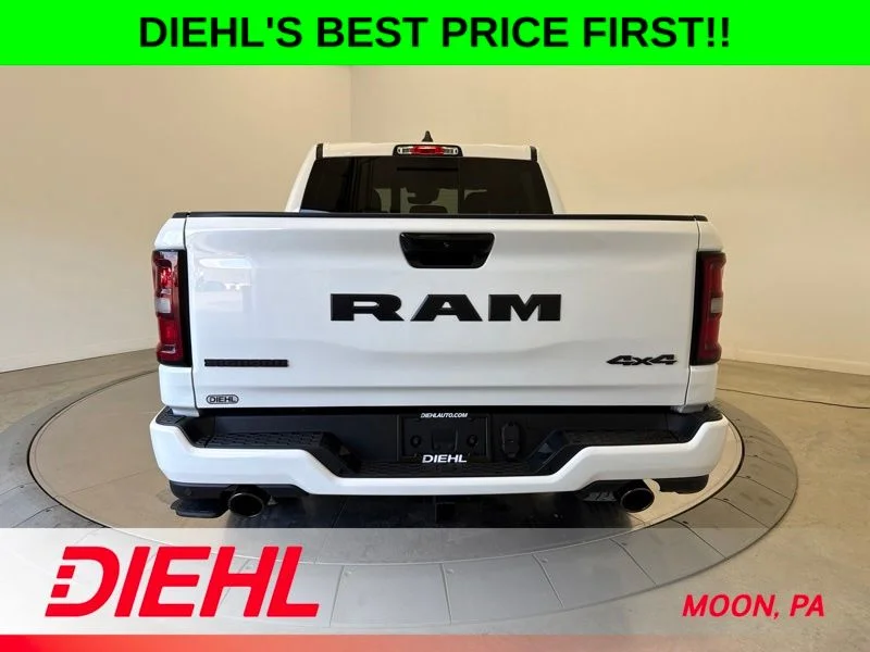 New 2026 Bright White Clear-Coat Exterior Paint RAM Big Horn/Lone Star image 6