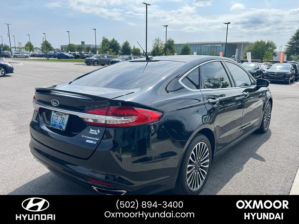 Used 2018 Shadow Black Ford Titanium image 20
