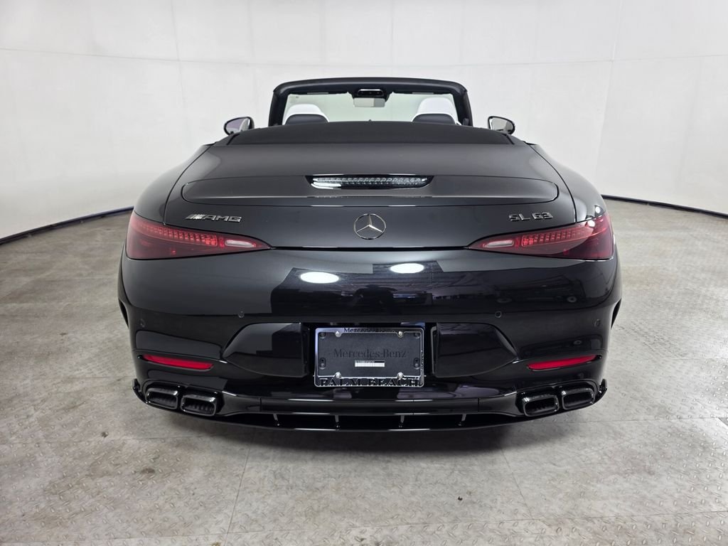 New 2027 Obsidian Black Metallic Mercedes-Benz AMG® SL 63 Roadster image 5