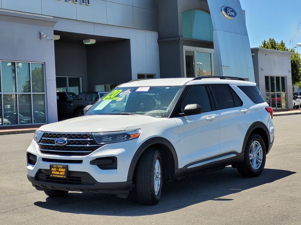 Certified Used 2020 Oxford White Ford XLT image 8