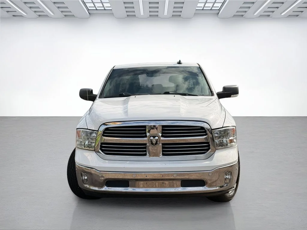 Used 2017 Bright White Clearcoat RAM Big Horn image 4