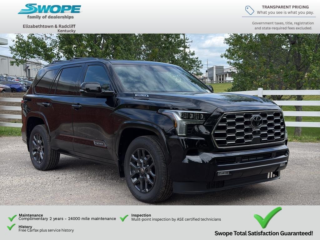 2026 Toyota Sequoia Platinum 4WD i-FORCE MAX Hybrid's photo
