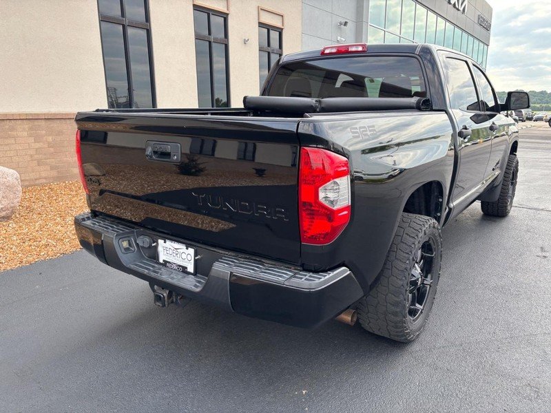 Used 2014 Black Toyota CrewMax 5.7L FFV V8 6-Spd AT SR5 (Natl) image 2