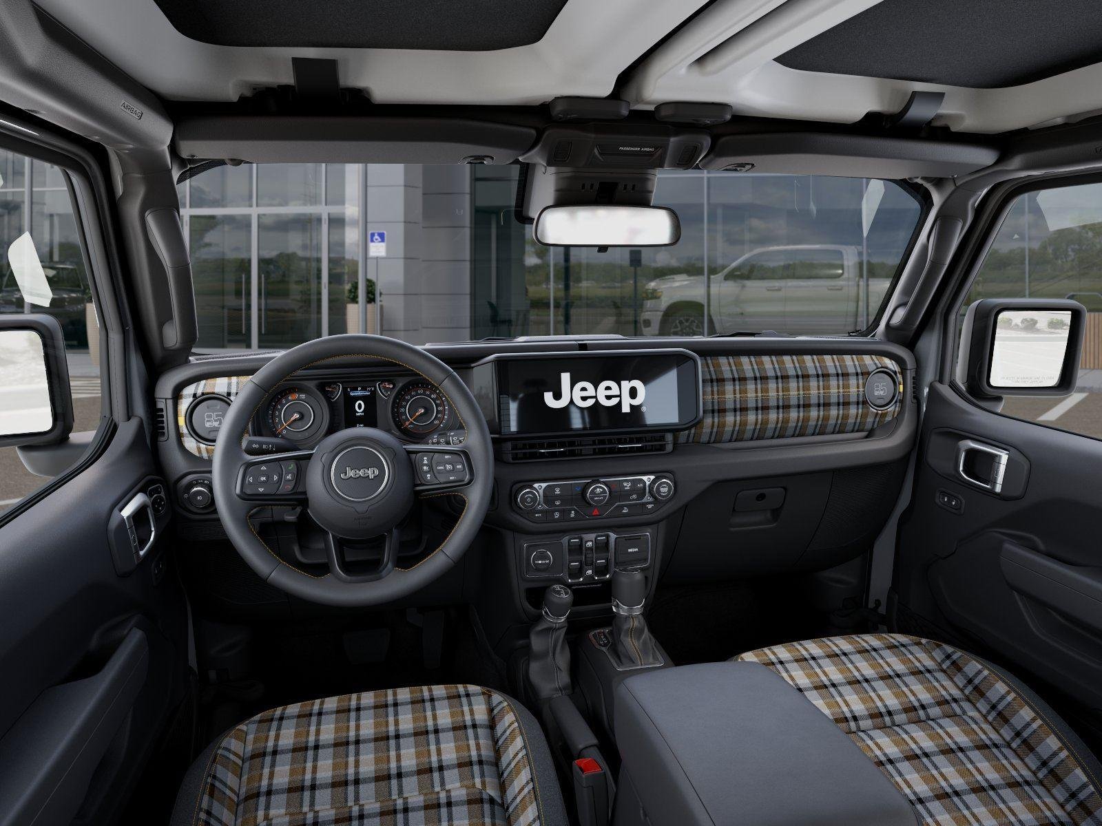 New 2026 Bright White Clear-Coat Exterior Paint Jeep WRANGLER 4-DOOR 85TH ANNIVERSA image 14