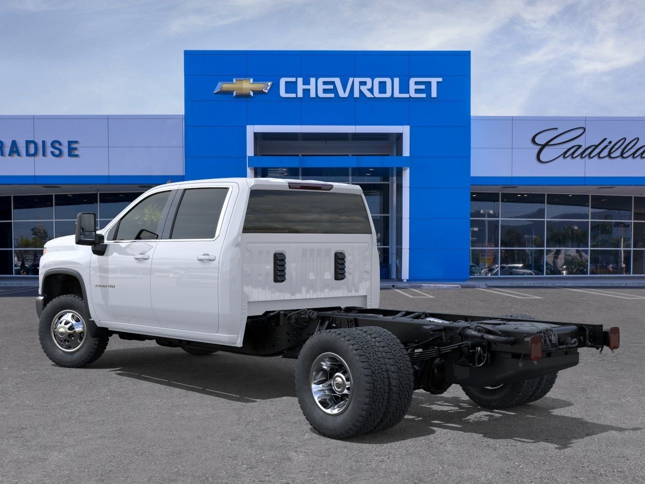New 2026 White Chevrolet Work Truck image 3