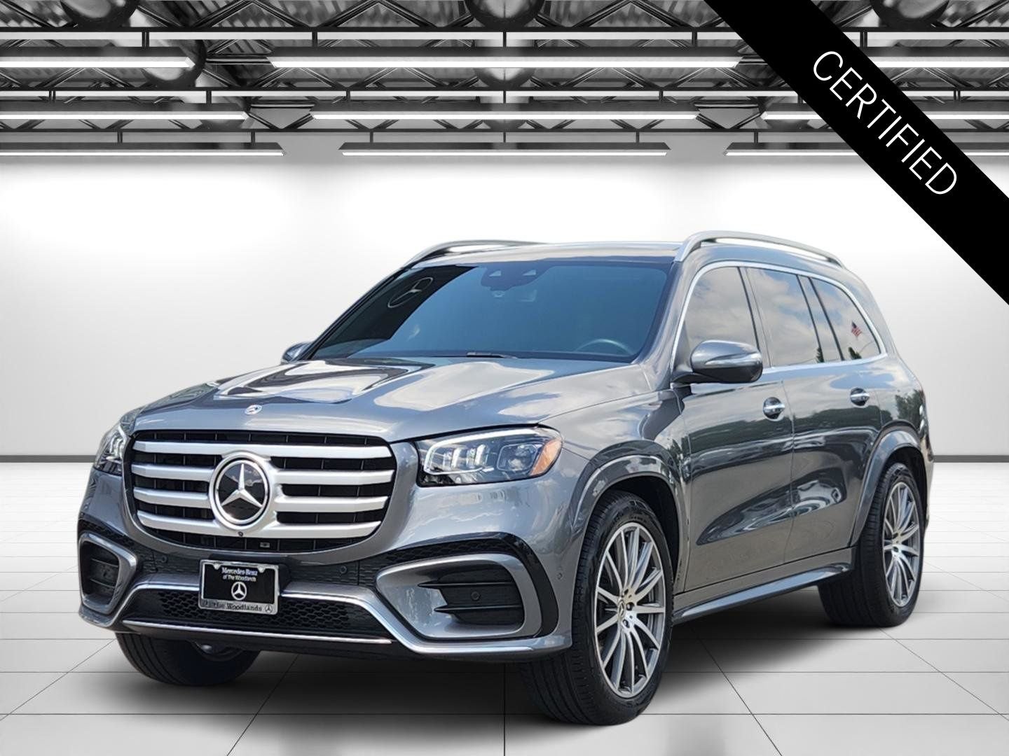 Certified Used 2025 Selenite Grey Metallic Mercedes-Benz GLS 450 image 5