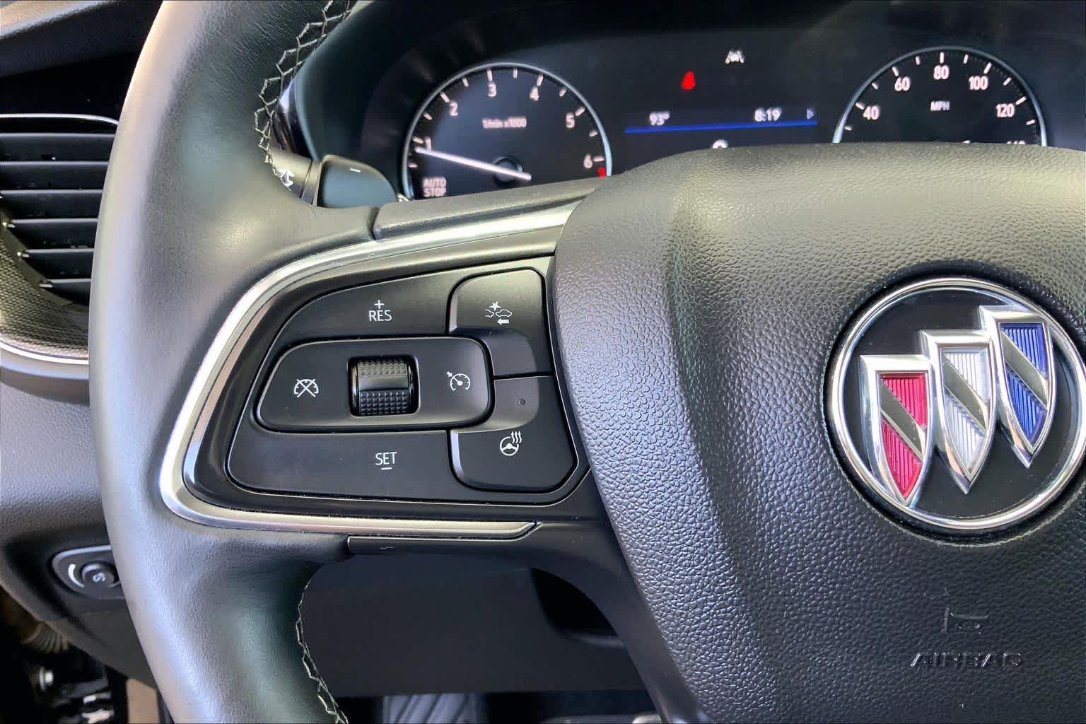 Used 2022 Ebony Twilight Metallic Buick Preferred image 24