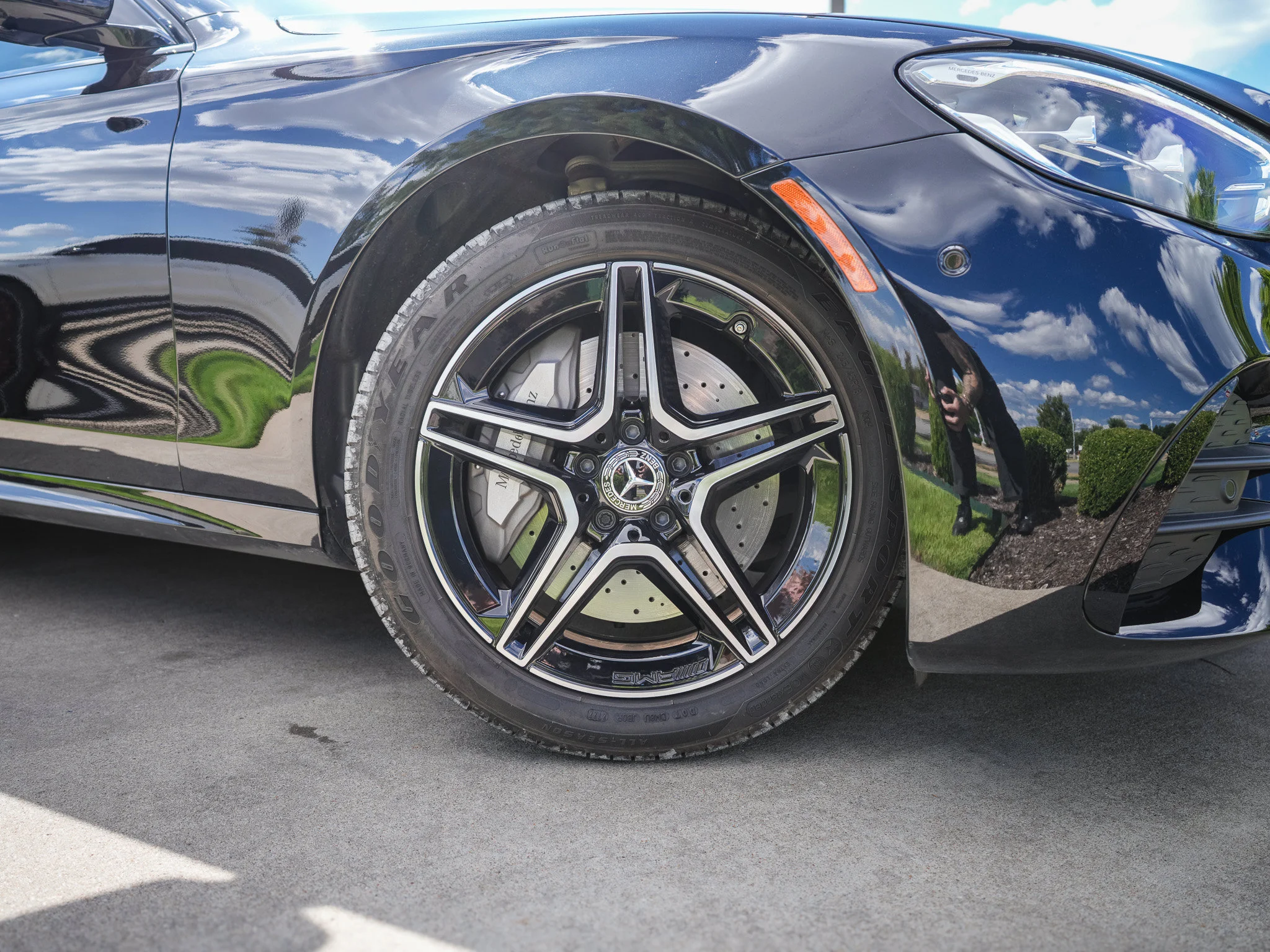 Certified Used 2023 Obsidian Black Mercedes-Benz E 350 image 3