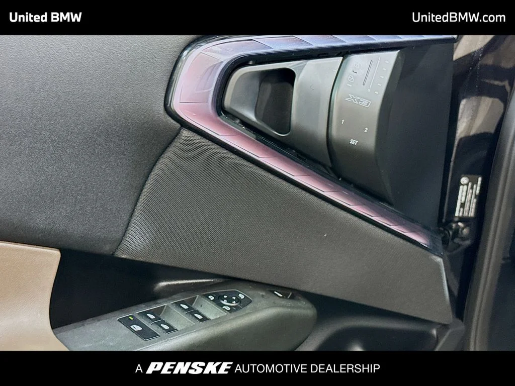 Certified Used 2025 Black Sapphire Metallic BMW 30 xDrive image 3